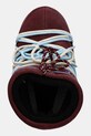 Moon Boot śniegowce MB ICON LOW SUEDE LACES czerwony 80D1409670.D013