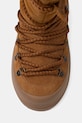 Moon Boot śniegowce zamszowe MB LUNA BOOT EXTRA SUEDE brązowy 80D2480200.M008