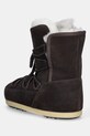 Обувь Замшевые сапоги Moon Boot MB EVX BOOT SUEDE / SHEARLING 80D1470050.M010 коричневый