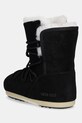 Obuwie Moon Boot śniegowce zamszowe MB EVX BOOT SUEDE / SHEARLING 80D1470050.N001 czarny