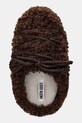 Moon Boot klapki MB EVX MULE CURLY brązowy 80D1470080.M010