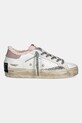Δερμάτινα αθλητικά παπούτσια Crime London DISTRESSED PLATFORM 25075AA8.10 λευκό AW25