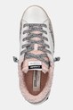 Δερμάτινα αθλητικά παπούτσια Crime London DISTRESSED PLATFORM λευκό 25075AA8.10