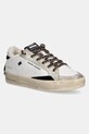 Crime London sneakersy skórzane SK8 DELUXE płaska biały 25105AA8.10