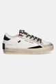 Crime London sneakersy skórzane SK8 DELUXE 25105AA8.10 biały AW25