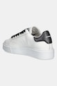 Încălțăminte Crime London sneakers din piele NEW EXTRALIGHT 25401AA8.10 alb