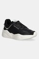 Armani Exchange sneakersy skórzane skóra powlekana czarny XW001617.AF17443.MC005