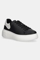 Armani Exchange sneakersy imitacja skóry licowej czarny XW002149.AF19528.MC024