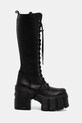 New Rock kozaki skórzane CRUST NEGRO, TOWER MAX M.TM002.C2 czarny AW25