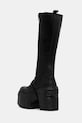 Încălțăminte New Rock ghete de piele CRUST NEGRO, TOWER MAX M.TM002.C2 negru