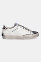 Crime London sneakersy skórzane DISTRESSED 25003AA8.10 biały AW25