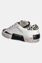 Obuwie Crime London sneakersy skórzane DISTRESSED 25003AA8.10 biały