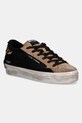 Crime London sneakersy DISTRESSED PLATFORM tekstylny brązowy 25070AA8.20