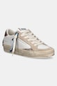 Кожаные кроссовки Crime London SK8 DELUXE замш белый 25100AA8.10