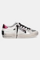 Crime London sneakersy skórzane SK8 DELUXE 25101AA8.10 biały AW25