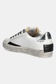 Obutev Usnjene superge Crime London SK8 DELUXE 25102AA8.10 bela