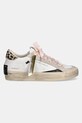 Crime London sneakersy skórzane SK8 DELUXE WEDGE 25191AA8.10 biały AW25