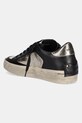 Obuwie Crime London sneakersy skórzane SK8 DELUXE WEDGE 25193AA8.10 czarny