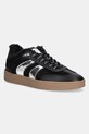 Crime London sneakersy skórzane WEMBLEY skóra zamszowa czarny 25251AA8.20