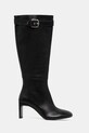 Patrizia Pepe stivali in pelle 8Y0137.L048.FB30 nero AW25