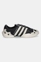 Y-3 sneakersy skórzane Regu 2002 JR3600 czarny AW25
