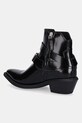 Obuwie Pinko botki skórzane Tex 13 SD0343.P114.Z99 czarny