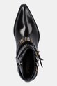 Pinko botki skórzane Tex 13 czarny SD0343.P114.Z99