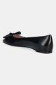 Obuwie Bally baleriny skórzane B-BOW-STUDS WA051X.VT021.U901 czarny