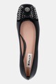 Bally baleriny skórzane B-BOW-STUDS czarny WA051X.VT021.U901