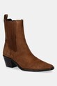 Σουέτ μπότες τσέλσι Jonak BIRMAN CROUTE 5-8 cm καφέ 6001116