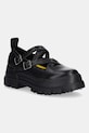 Balerinke Buffalo Aspha Ballerina Cs Imitacija zrnatega usnja črna 1620045.BLK