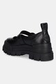 Obuwie Buffalo baleriny Aspha Loafer Buckle Os 1620046.BLK czarny