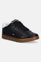 Buffalo sneakersy Liberty One imitacja skóry licowej czarny 1636454.BLK