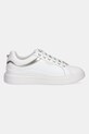 Twinset sneakersy skórzane 252TCP020.07049 biały AW25