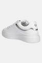 Obuwie Twinset sneakersy skórzane 252TCP020.07049 biały