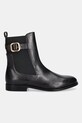 Twinset sztyblety skórzane 252TCP120.00203 brązowy AW25