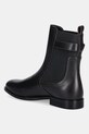 Obuwie Twinset sztyblety skórzane 252TCP120.00203 brązowy