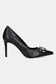 Twinset bőr tűsarkú 252TCP032.00006 fekete AW25