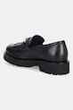 Obuwie Twinset mokasyny skórzane 252TCP152.00006 czarny