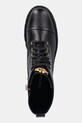 Twinset workery skórzane czarny 252TCP190.00006