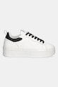 Twinset sneakers din piele 252TCP024.01870 alb AW25