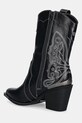 Obuwie Buffalo kowbojki West Boot Mid 1221044 czarny