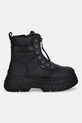 Μποτάκια Buffalo Fusion Front Zip 1270130 μαύρο NC25