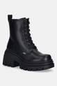 Buffalo workery Bravr Lace Up nieocieplane czarny 1622538