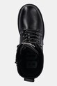 Μποτάκια Buffalo Mila Lace Up Mid μαύρο 1622615