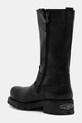 Obuwie New Rock botki skórzane Itali Negro, Motorcycle Negro M.7610.S1 czarny