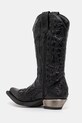 Obuwie New Rock kowbojki skórzane Nomada Y Firence Negro, West Negro-Acero T.Acero M.7921.S1 czarny