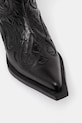 Шкіряні черевики New Rock Nomada Y Firence Negro, West Negro-Acero T.Acero чорний M.7921.S1