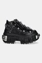 New Rock sneakersy skórzane Crust Negro, Tank Casco Negro Power M.WALL106.S10 czarny AW25