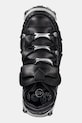 New Rock sneakers in pelle Crust Negro, Tank Casco Negro Power nero M.WALL106.S10